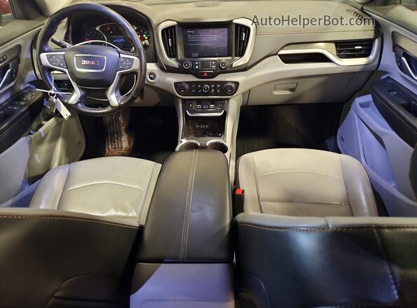 3GKALVEV3KL229361 2019 GMC TERRAIN Burgundy Vista del salpicadero
