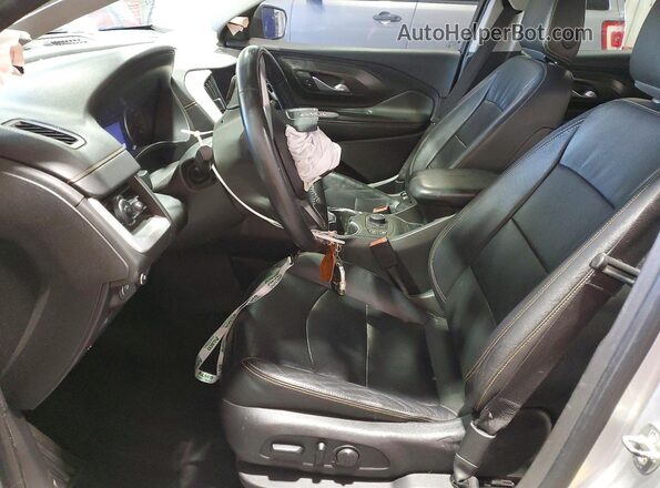 3GKALVEV3KL242997 2019 GMC TERRAIN Silver წინა სალონის ხედი