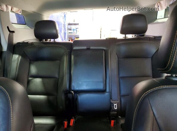 3GKALVEV3KL242997 2019 GMC TERRAIN Silver უკანა სავარძლების ხედი