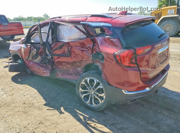 3GKALVEV3ML311593 2021 GMC TERRAIN Red Rear left