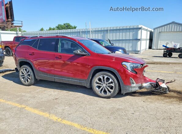 3GKALVEV3ML311593 2021 GMC TERRAIN Red Front right
