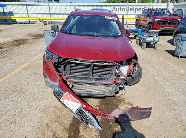 3GKALVEV3ML311593 2021 GMC TERRAIN Red Front view