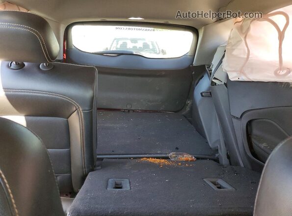 3GKALVEV3ML311593 2021 GMC TERRAIN Red Rear seats view
