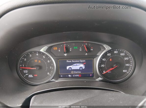 3GKALVEV3ML349843 2021 GMC TERRAIN White Vista de los asientos traseros