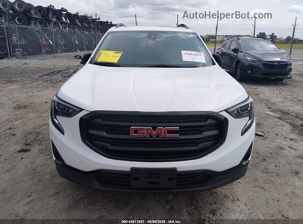 3GKALVEV3ML349843 2021 GMC TERRAIN White Vista interior trasera