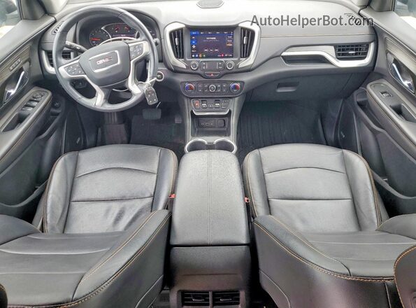 3GKALVEV3ML394703 2021 GMC TERRAIN White Widok deski rozdzielczej