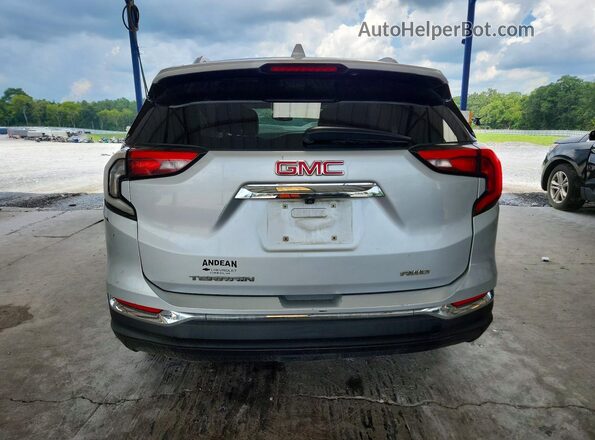 3GKALVEV4KL188805 2019 GMC TERRAIN Silver Հետևի տեսք