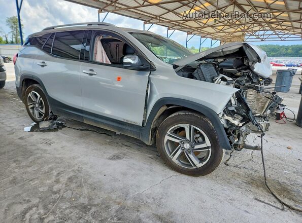3GKALVEV4KL188805 2019 GMC TERRAIN Silver Առջևի աջ