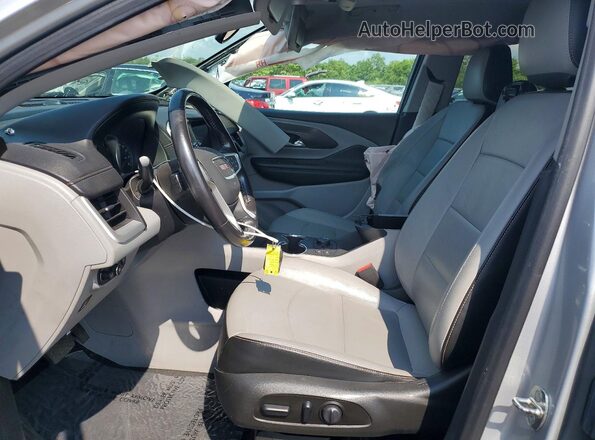 3GKALVEV4ML313319 2021 GMC TERRAIN Silver Widok wnętrza z przodu