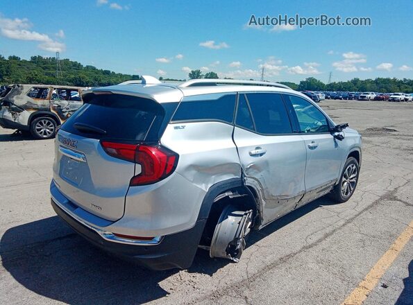 3GKALVEV4ML313319 2021 GMC TERRAIN Silver Tył prawy