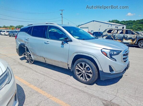 3GKALVEV4ML313319 2021 GMC TERRAIN Silver Przód prawy