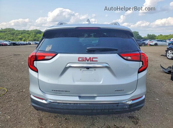 3GKALVEV4ML313319 2021 GMC TERRAIN Silver Widok z tyłu