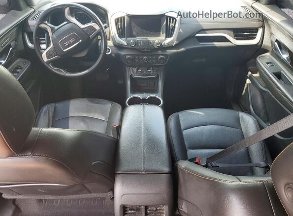 3GKALVEV4ML370801 2021 GMC TERRAIN Белый Вид панели приборов