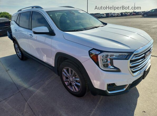 3GKALVEV4NL291517 2022 GMC TERRAIN White Передня права чверть