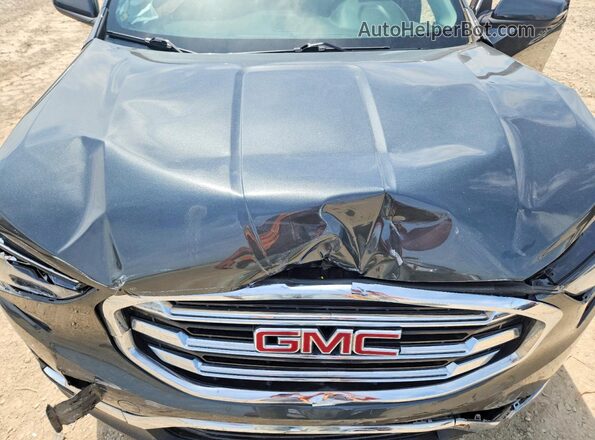 3GKALVEV5JL243454 2018 GMC TERRAIN Gray Սալոնի հետևի տեսք