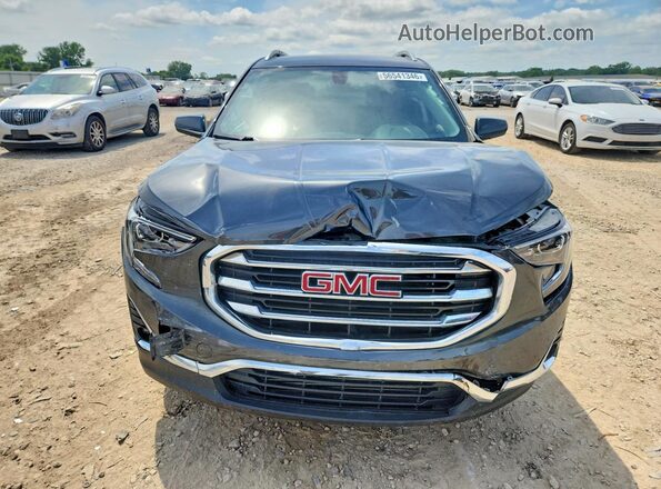 3GKALVEV5JL243454 2018 GMC TERRAIN Gray Դիմացի տեսք