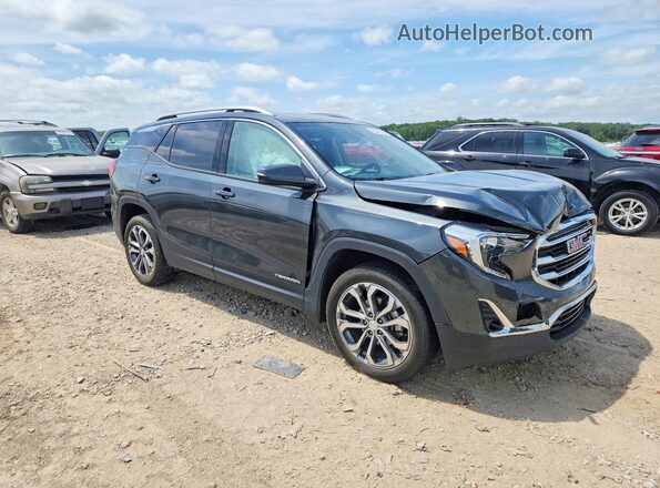 3GKALVEV5JL243454 2018 GMC TERRAIN Gray Առջևի աջ