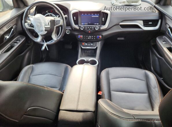 3GKALVEV5JL261565 2018 GMC TERRAIN Silver Вид панелі приладів