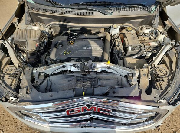 3GKALVEV5JL261565 2018 GMC TERRAIN Silver Вид підкапотного простору