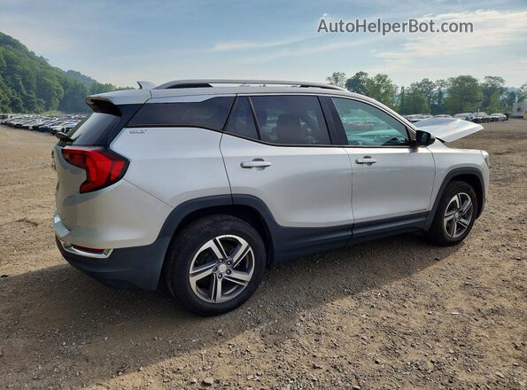 3GKALVEV5JL261565 2018 GMC TERRAIN Silver Задня права чверть