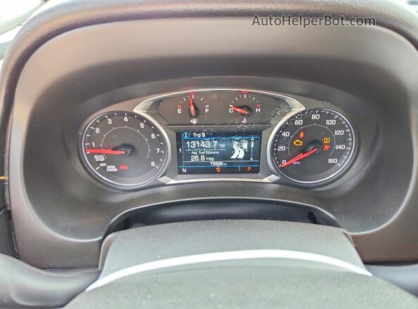 3GKALVEV5JL261565 2018 GMC TERRAIN Silver Вид щитка приладів