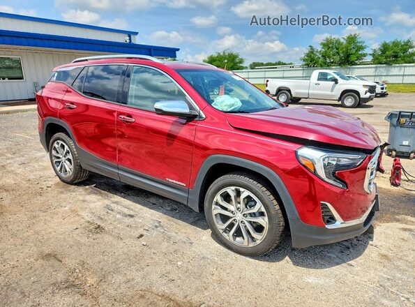 3GKALVEV5LL117677 2020 GMC TERRAIN Red Delantero derecho