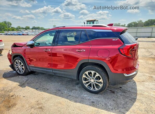 3GKALVEV5LL117677 2020 GMC TERRAIN Red Trasero izquierdo