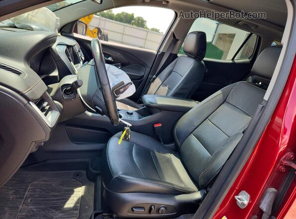 3GKALVEV5LL117677 2020 GMC TERRAIN Red Vista interior delantera