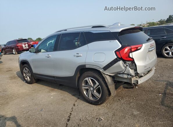 3GKALVEV5LL307494 2020 GMC TERRAIN Silver Tył lewy