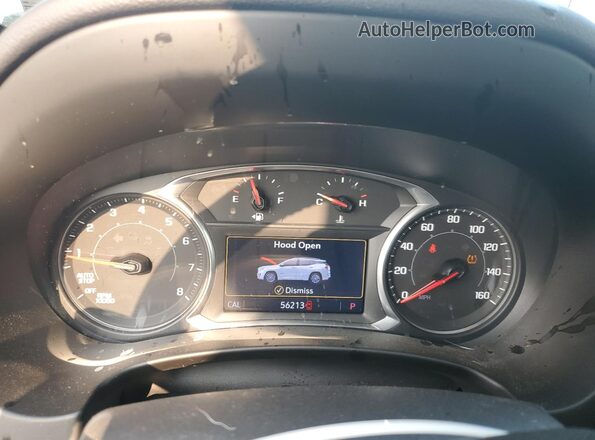 3GKALVEV5LL307494 2020 GMC TERRAIN Silver Widok zestawu wskaźników