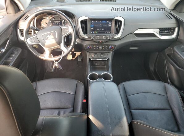 3GKALVEV5LL307494 2020 GMC TERRAIN Silver Widok deski rozdzielczej