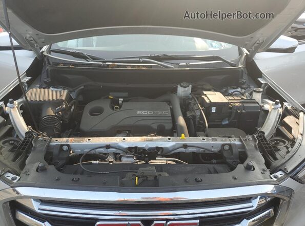 3GKALVEV5LL307494 2020 GMC TERRAIN Silver Widok komory silnika