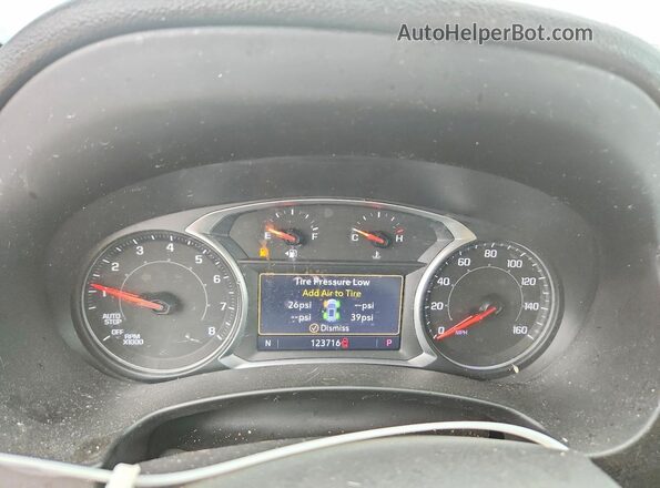 3GKALVEV5ML308288 2021 GMC TERRAIN Silver ხელსაწყოთა პანელის ხედი