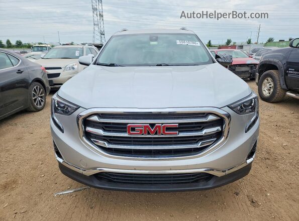 3GKALVEV5ML308288 2021 GMC TERRAIN Silver წინა ხედი