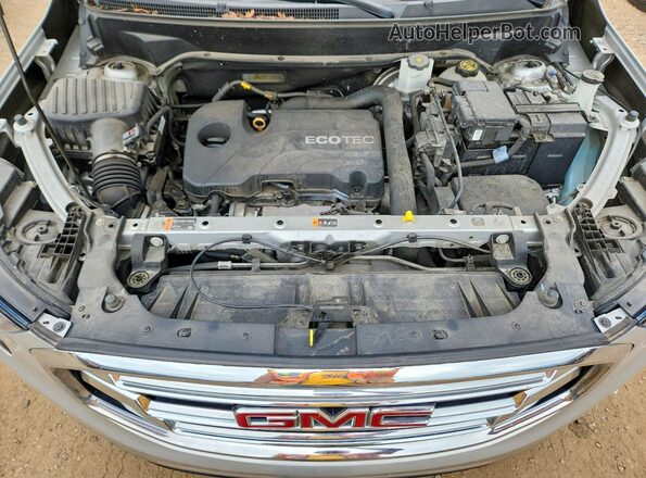 3GKALVEV5ML308288 2021 GMC TERRAIN Silver უკანა სალონის ხედი