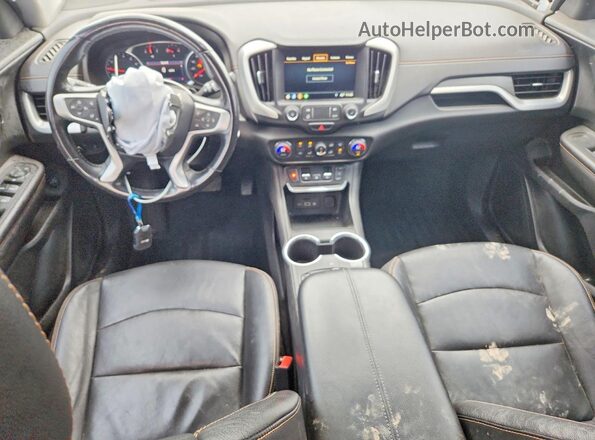 3GKALVEV5ML318562 2021 GMC TERRAIN Белый Вид панели приборов