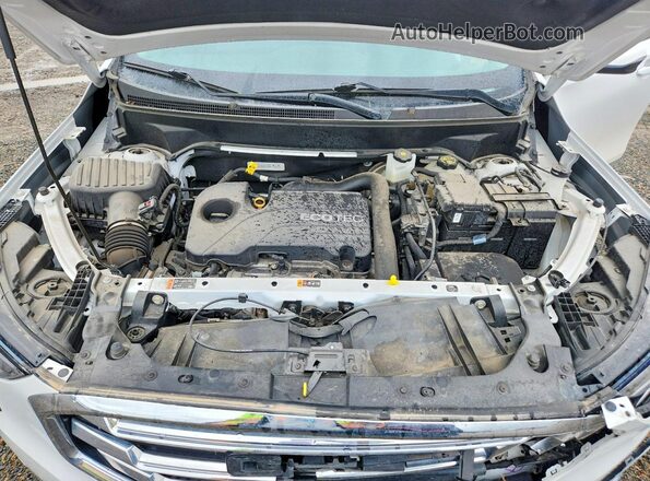3GKALVEV5ML318562 2021 GMC TERRAIN Белый Вид подкапотного пространства