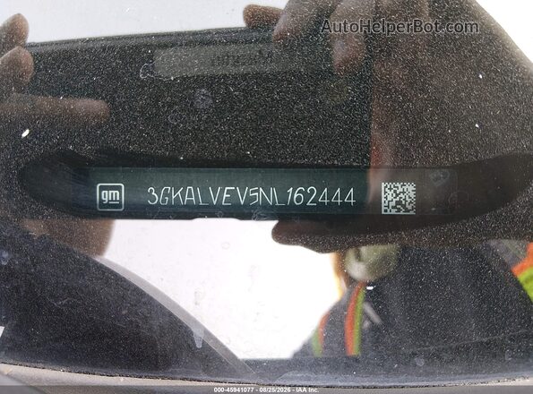 3GKALVEV5NL162444 2022 GMC TERRAIN Black ძრავის განყოფილების ხედი
