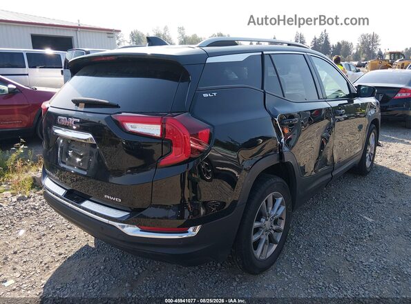 3GKALVEV5NL162444 2022 GMC TERRAIN Black უკანა მარჯვენა