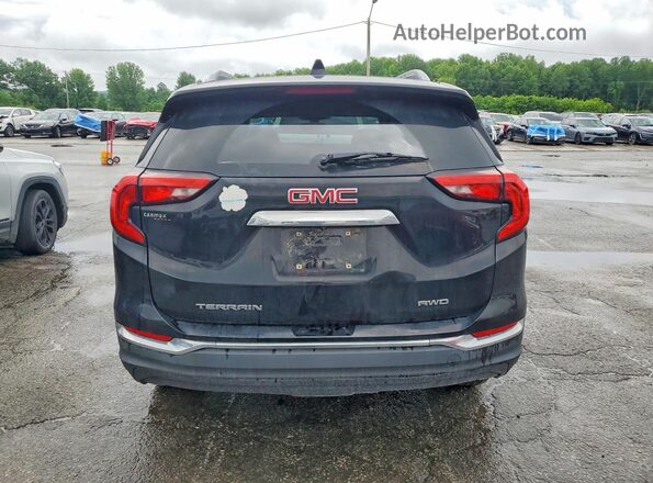 3GKALVEV6JL217641 2018 GMC TERRAIN Black Вид ззаду