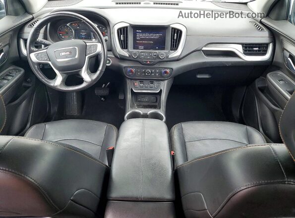 3GKALVEV6JL217641 2018 GMC TERRAIN Black Вид панелі приладів