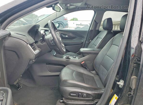 3GKALVEV6JL217641 2018 GMC TERRAIN Black Вид салону спереду