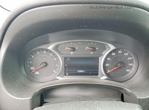 3GKALVEV6JL217641 2018 GMC TERRAIN Black Вид щитка приладів
