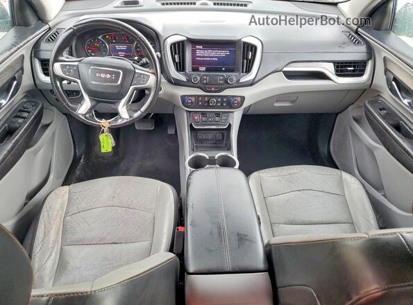 3GKALVEV6LL107692 2020 GMC TERRAIN Gray Dashboard view