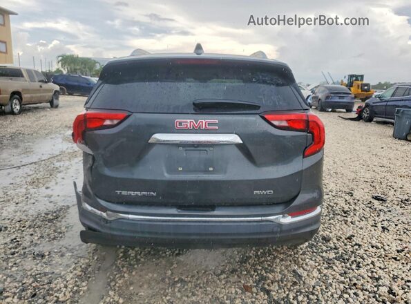 3GKALVEV6LL107692 2020 GMC TERRAIN Gray Rear view