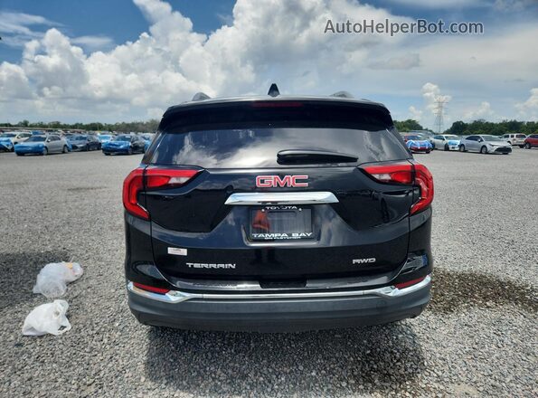 3GKALVEV6LL242803 2020 GMC TERRAIN Черный Вид сзади