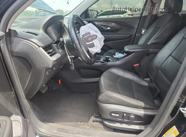 3GKALVEV6LL242803 2020 GMC TERRAIN Черный Вид салона спереди