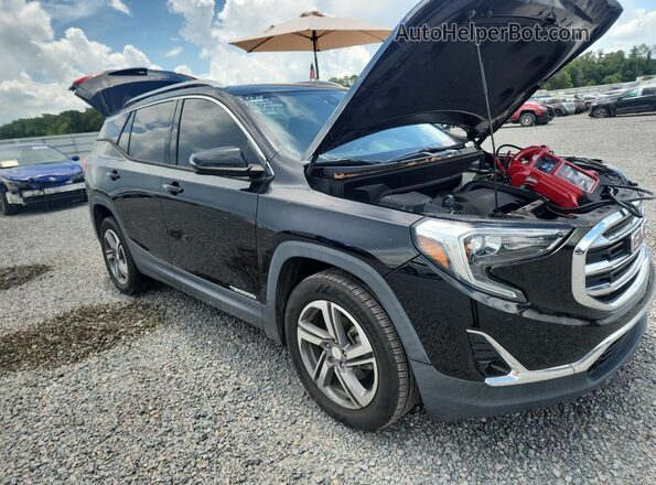 3GKALVEV6LL242803 2020 GMC TERRAIN Черный Передняя правая четверть