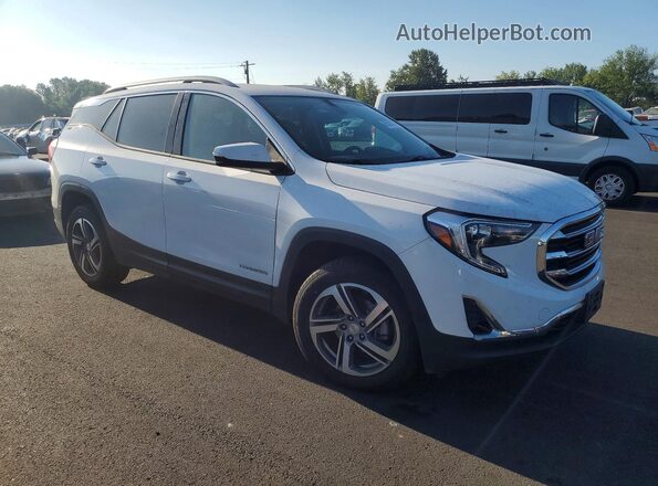 3GKALVEV6LL277518 2020 GMC TERRAIN Белый Передняя правая четверть