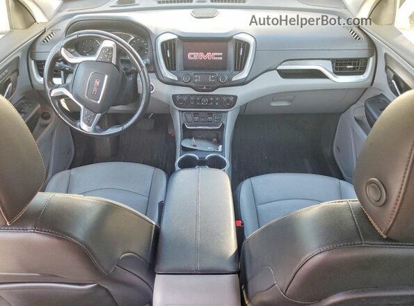 3GKALVEV6LL277518 2020 GMC TERRAIN Белый Вид панели приборов